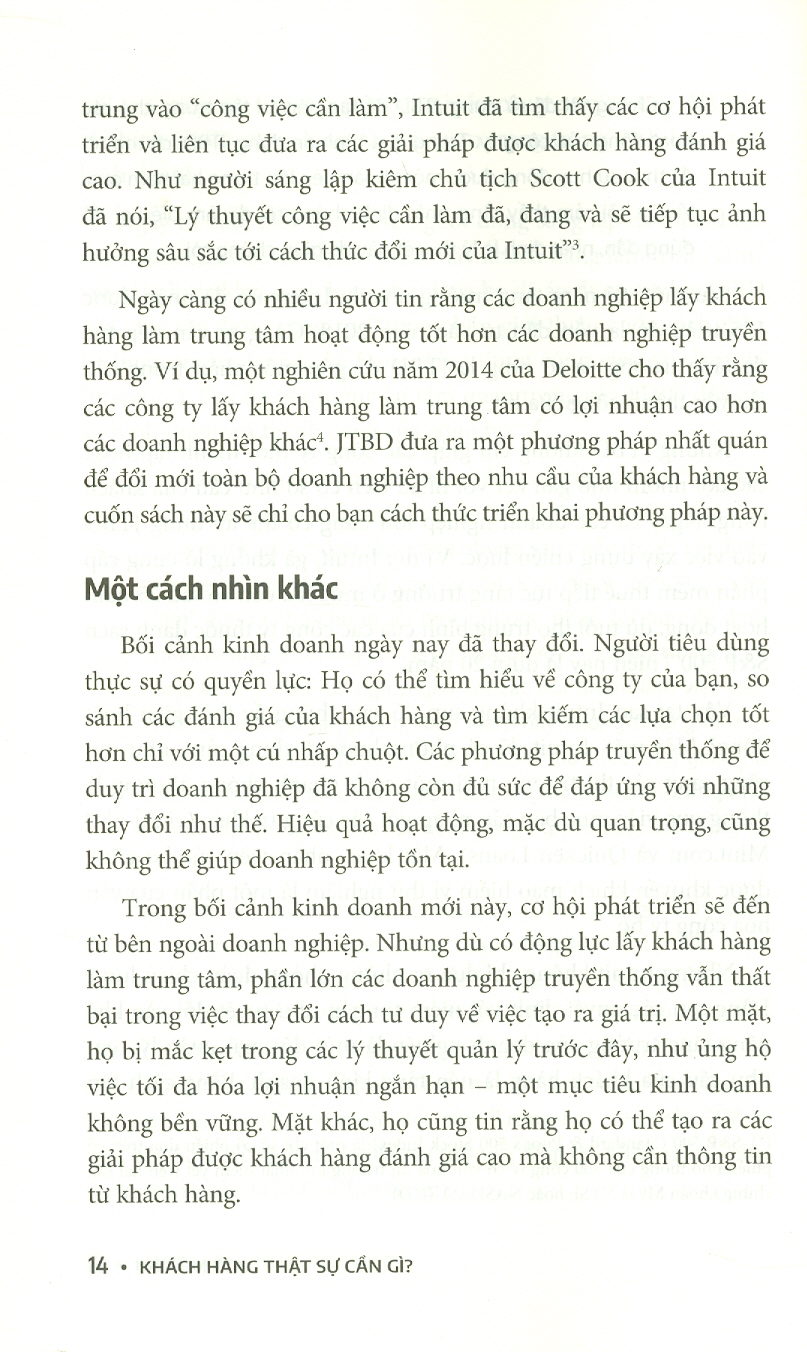 Khách Hàng Thật Sự Cần Gì?
