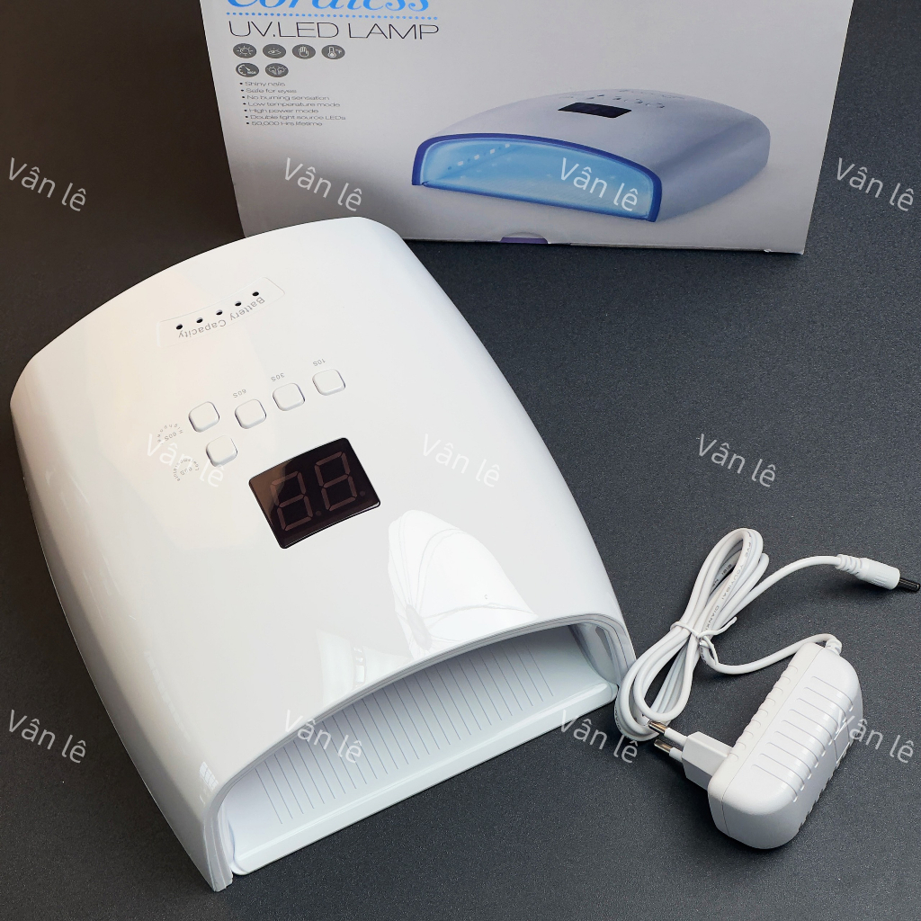 Máy hơ gel móng tích điện s10 Cordless 48w