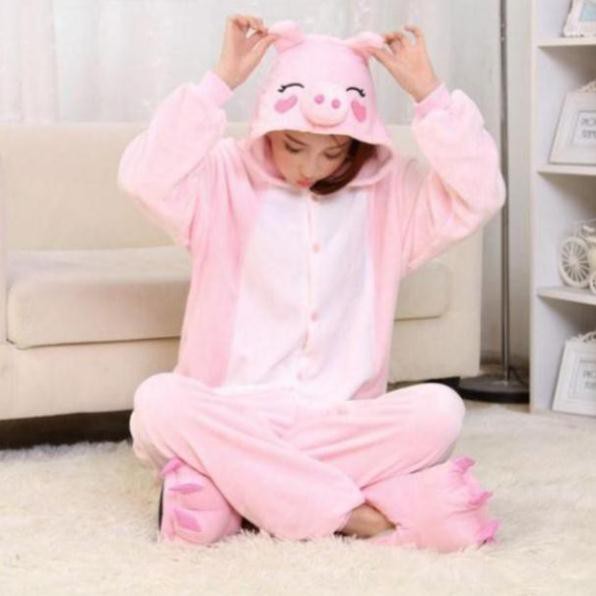 Bộ đồ thú heo hồng