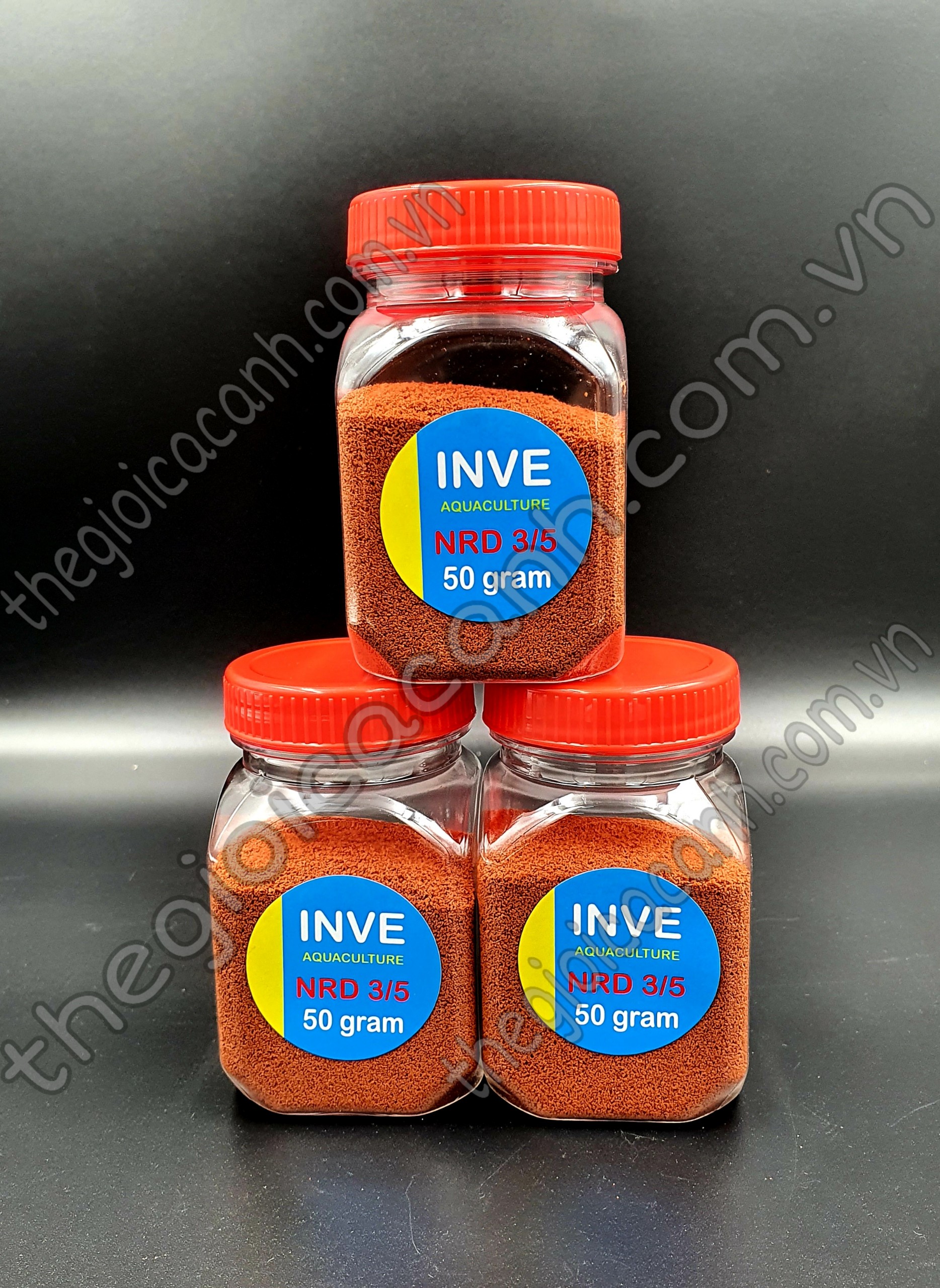 Cám Thái Inve 3/5 hủ 50gram cho cá cảnh