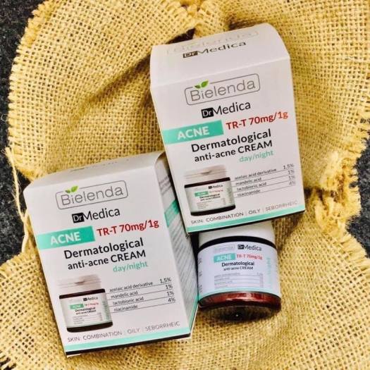 Kem chống mụn trứng cá Bielenda Medica Acne