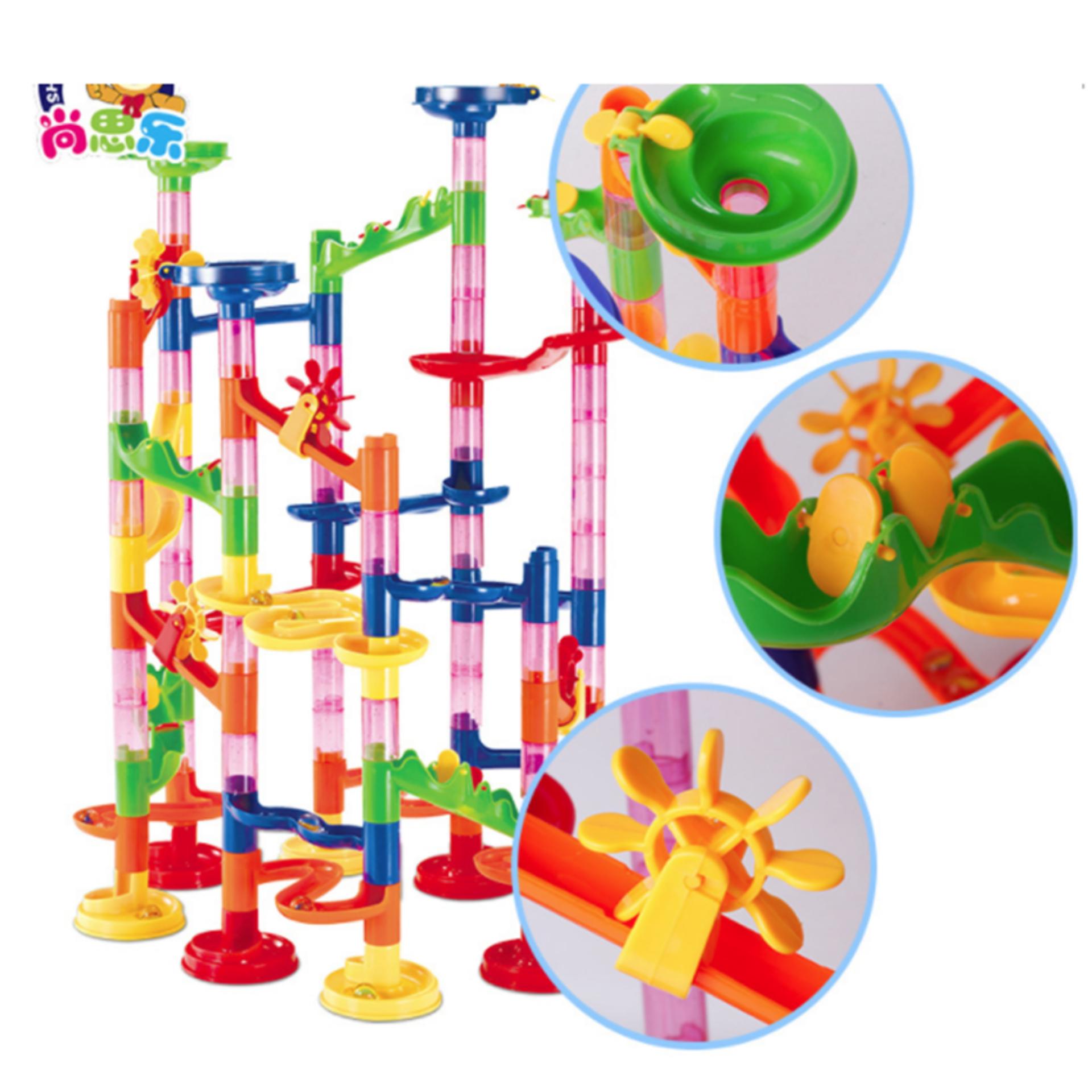 Đồ chơi lăn bi Mable Run gồm 105 chi tiết bằng nhựa đồ chơi lắp ghép trẻ em