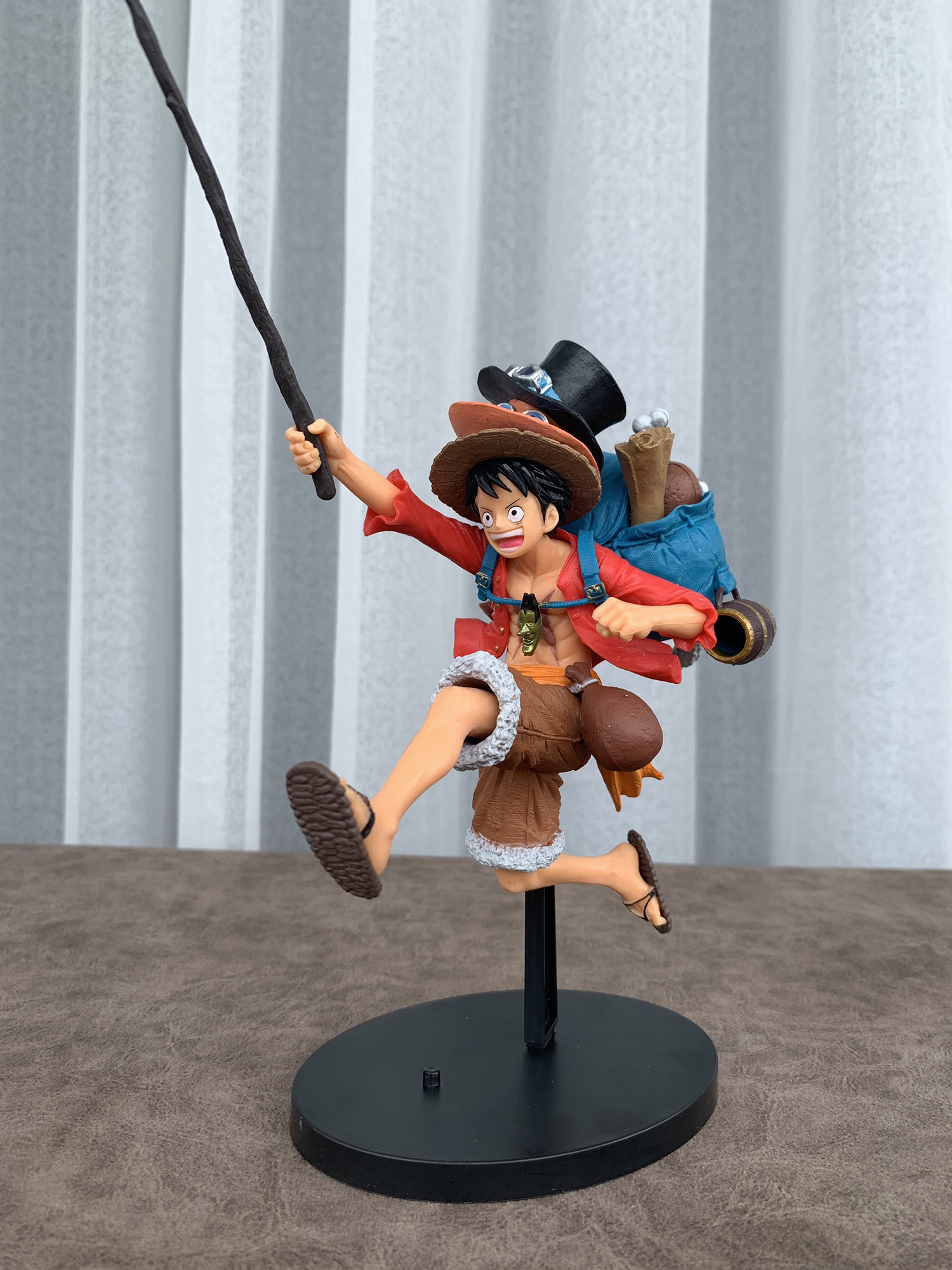 Mô hình 3 nhân vật One Piece Luffy Ace Sabo siêu chất