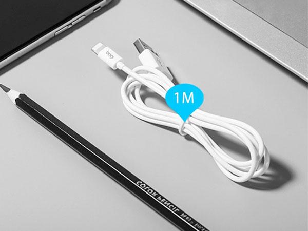 Dây cáp sạc cho Iphone dài 30cm Bagi – IB30