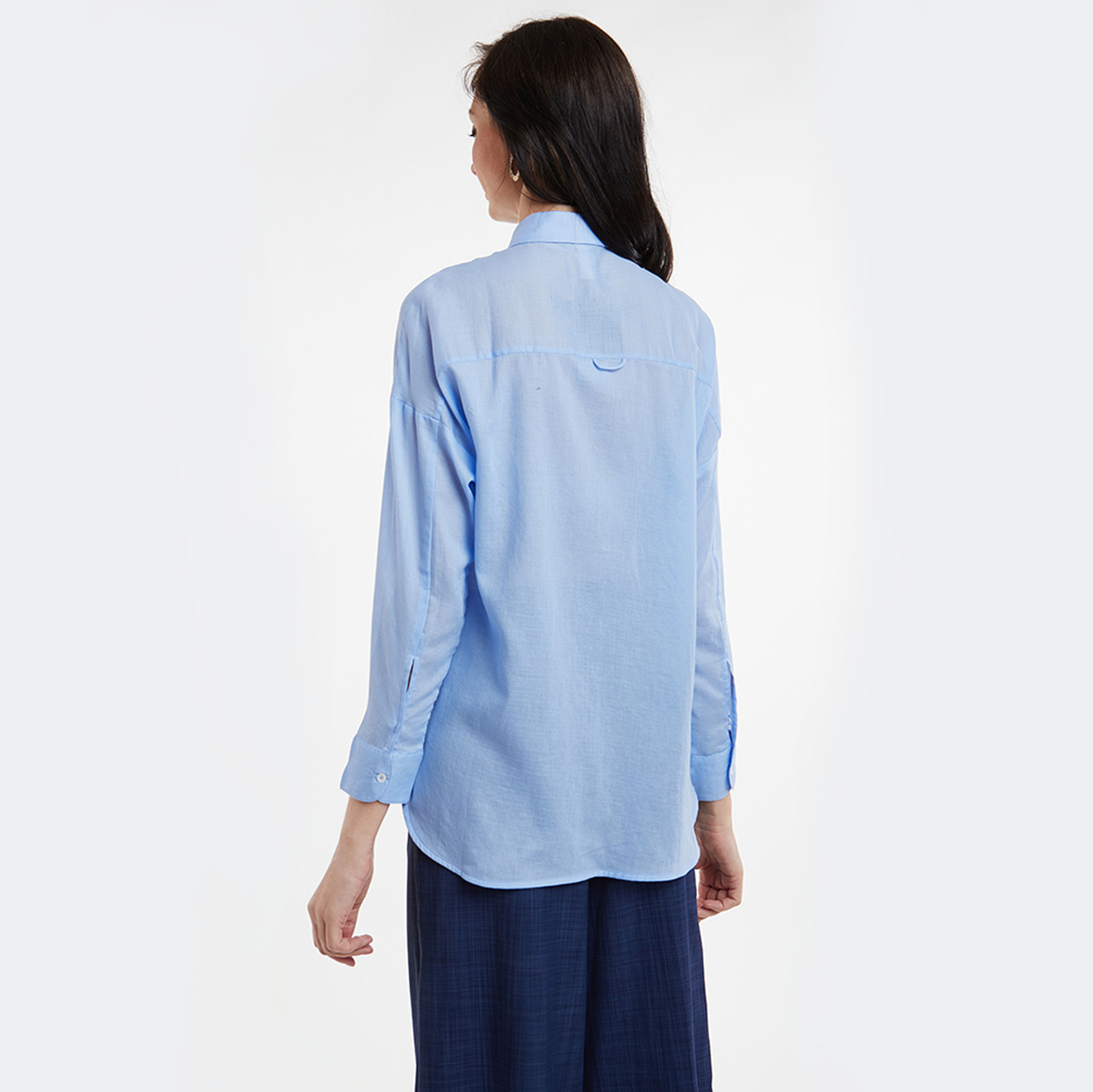 Ninomaxx 2002064 women's fashion long sleeve N & M blouse tops
