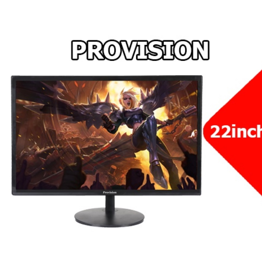 Màn hình máy tính Provision 19 inch. màn hình 20 inch, màn hình máy tính 22 inch, màn hình vi tính 24 inch - Chuyên dùng cho học tập , văn phòng , bán hàng - Hàng chính hãng - Bảo hành 12 tháng