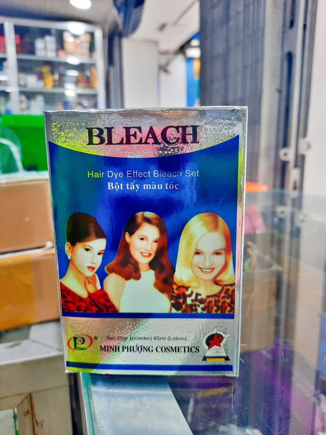 BỘT TẨY MÀU TÓC BLEACH MINH PHƯỢNG