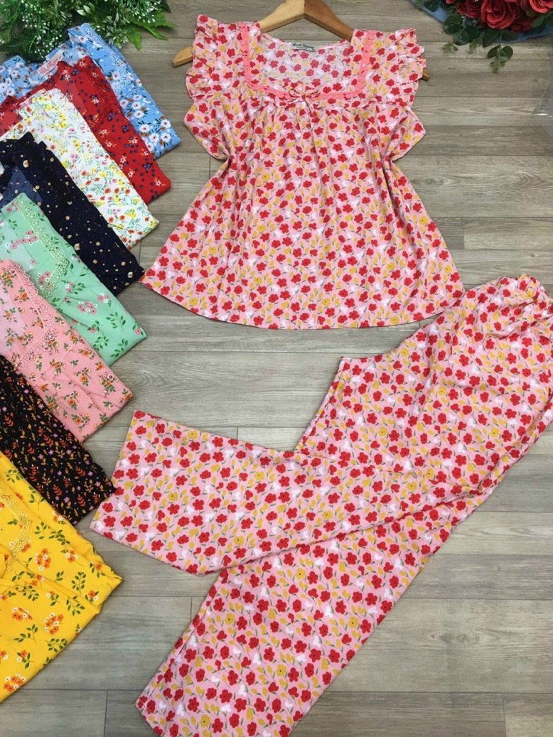[BIGSIZE 60kg-70kg TÙY CHIỀU CAO] Pijama Lụa Hàn Siêu Mịn Thoáng Mát - Đồ Bộ Nữ -Pijama Nữ đẹp