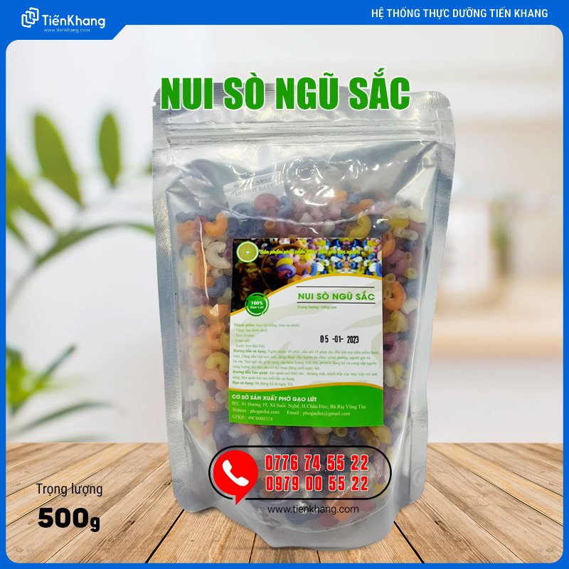 Nui Ngũ Sắc - Bịch (500gram)