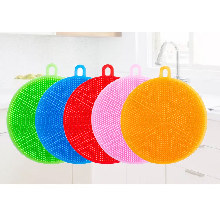 COMBO 5 Miếng Silicon Rửa Chén Dĩa Đa Năng