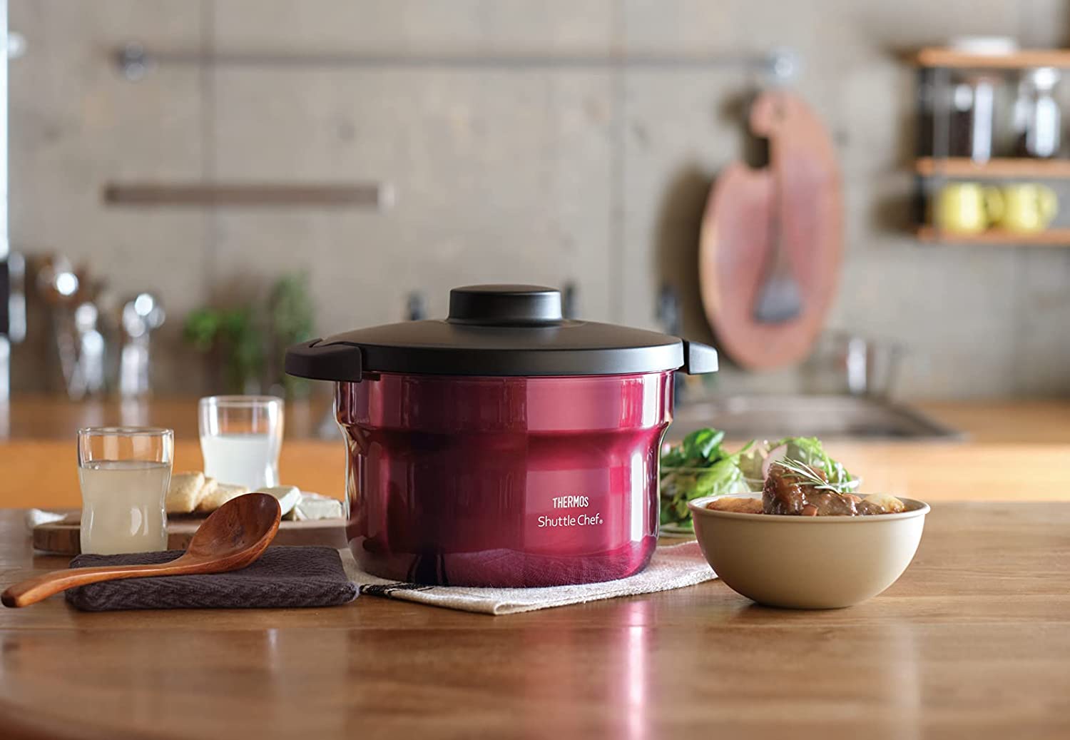 [Hàng Nhật nội địa] Nồi ủ Thermos 4.3L KBJ-4500 đen, cam