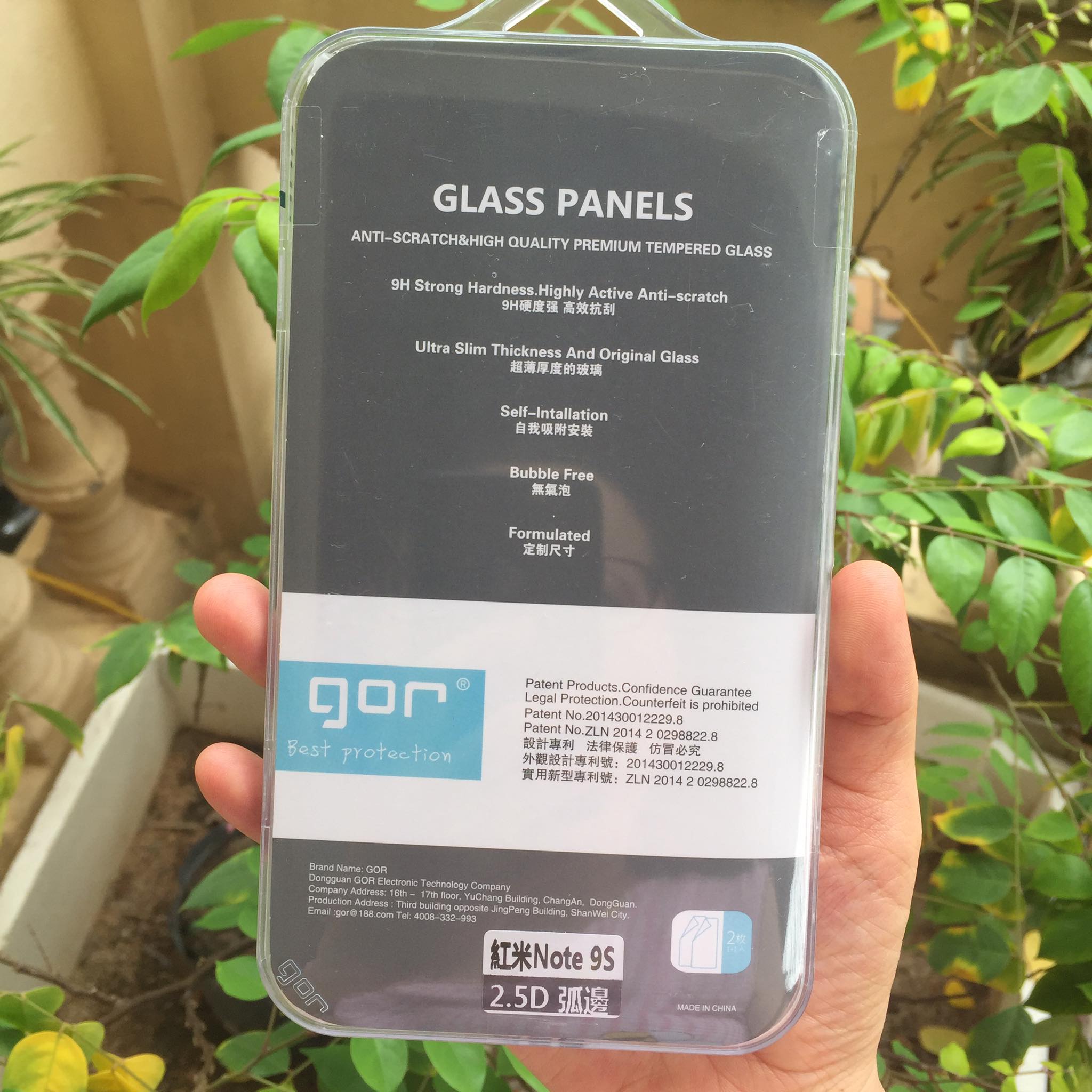 Bộ 2 Kính cường lực Gor cho Xiaomi Redmi Note 7/ Note 7 Pro/ Note 8 Pro/ Note 9S/ Note 9 Pro - Full Box 2 miếng