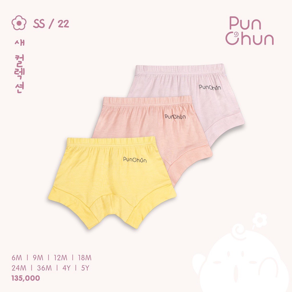 Punchun set ba quần cho bé trai bé gái SS2022