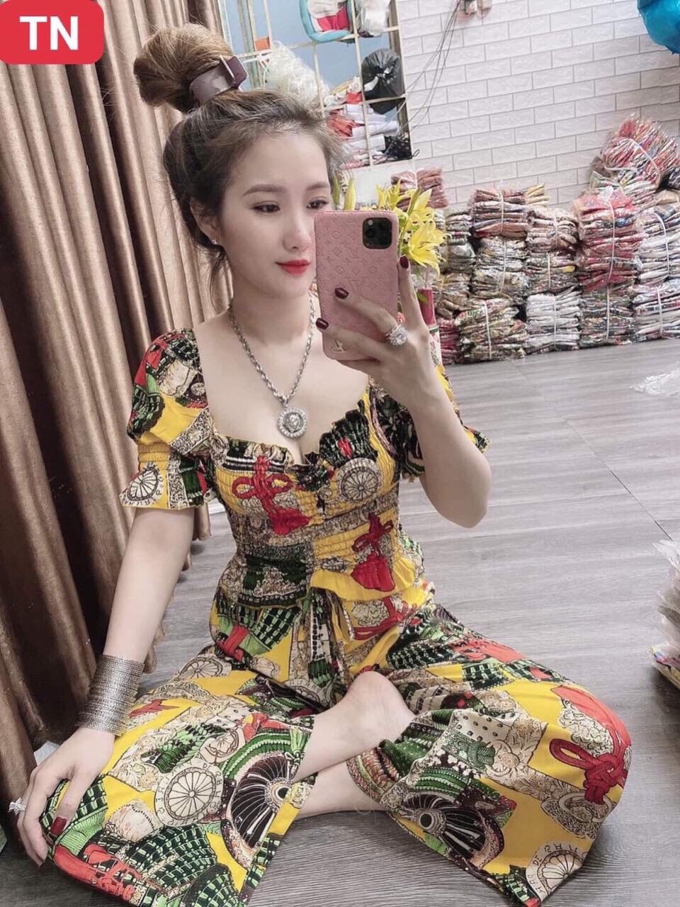 [HCM]Sét Thổ Cẩm Chất Mát Lịm Tim Mẫu Mới Nhất HL1