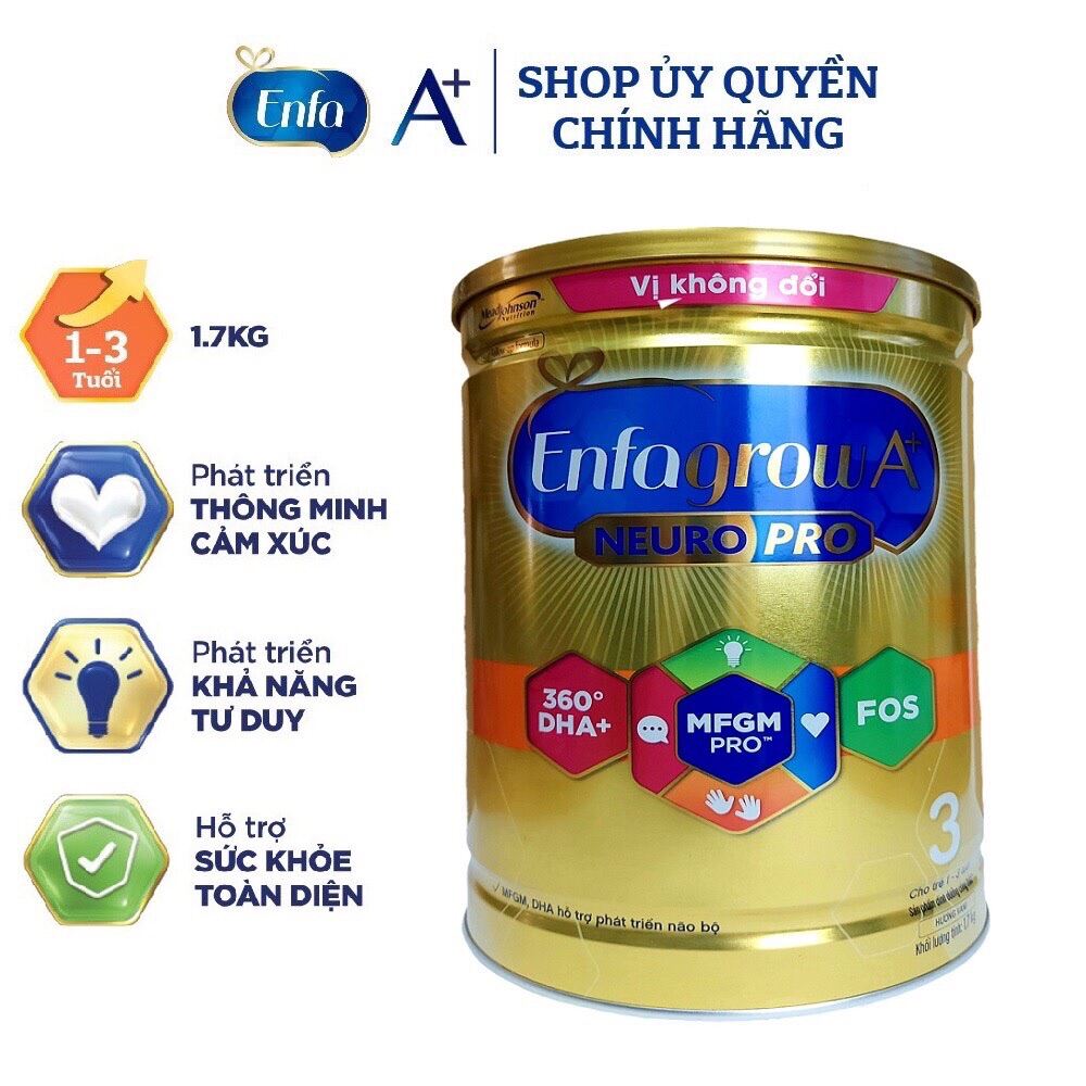 Sữa bột Enfagrow A+4 lon 830g date luôn mới