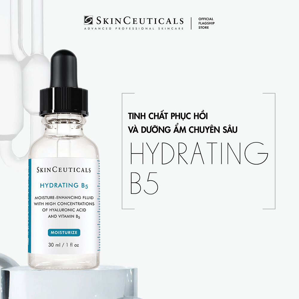 Tinh chất dưỡng da chuyên biệt Skinceuticals Hydrating B5 giúp cấp ẩm và hỗ trợ quá trình tái tạo da 30ml