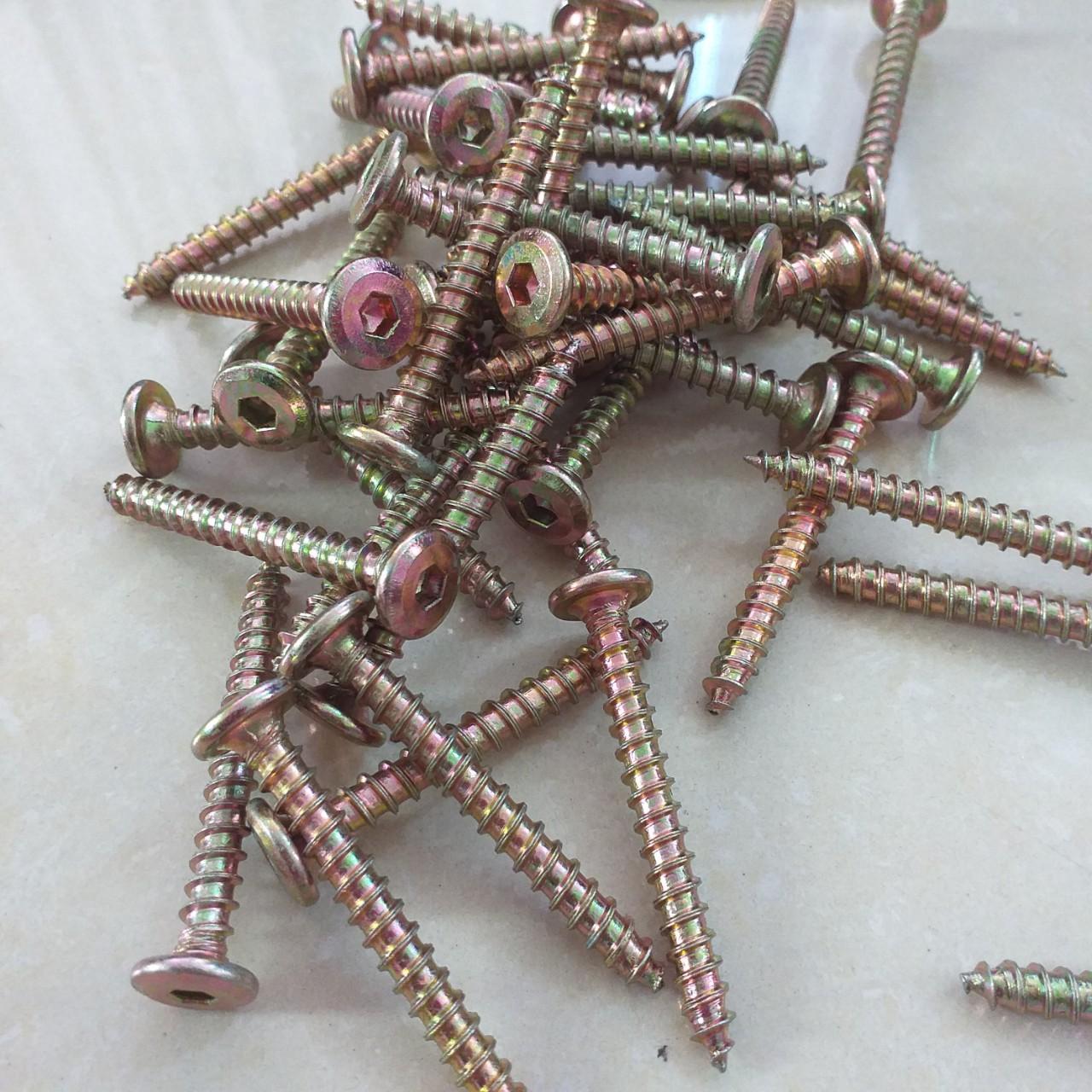 VÍt gỗ lục giác chìm phi 6x50mm (100 cái)