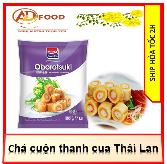 100G Chả cá cuộn thanh cua siêu ngon Malaysia