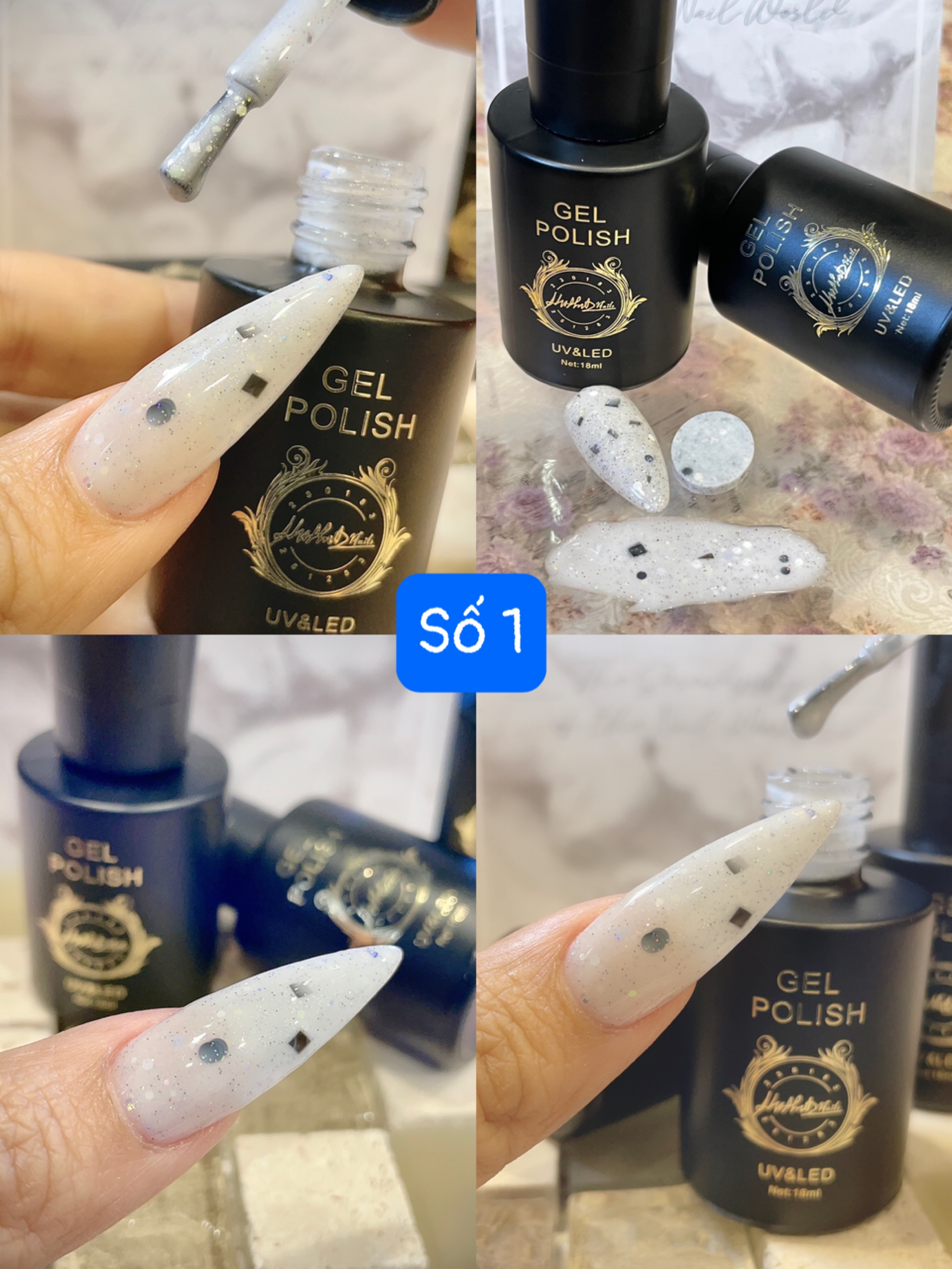 Sơn gel thạch cát ,Top thạch cát ( lẻ 1 chai 12ml)