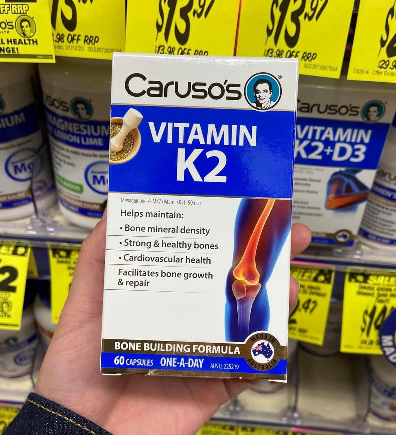 Caruso Vitamin K2 60 Capsules