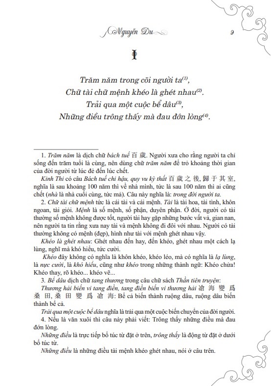 Sách - Truyện Kiều chú giải (bìa cứng)