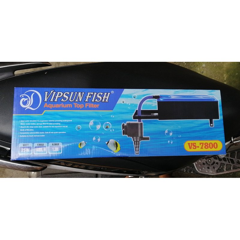 MÁY BƠM LỌC NƯỚC HỒ CÁ VIPSUN VS7800 - BÔNG LỌC