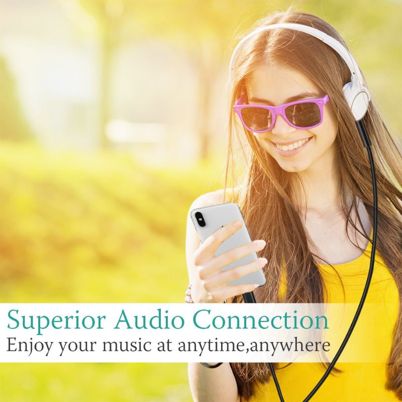 Cáp chuyển đổi Choetech AUX007/ AUX009 từ Lightning ra Audio 3.5mm  (Hàng chính hãng)