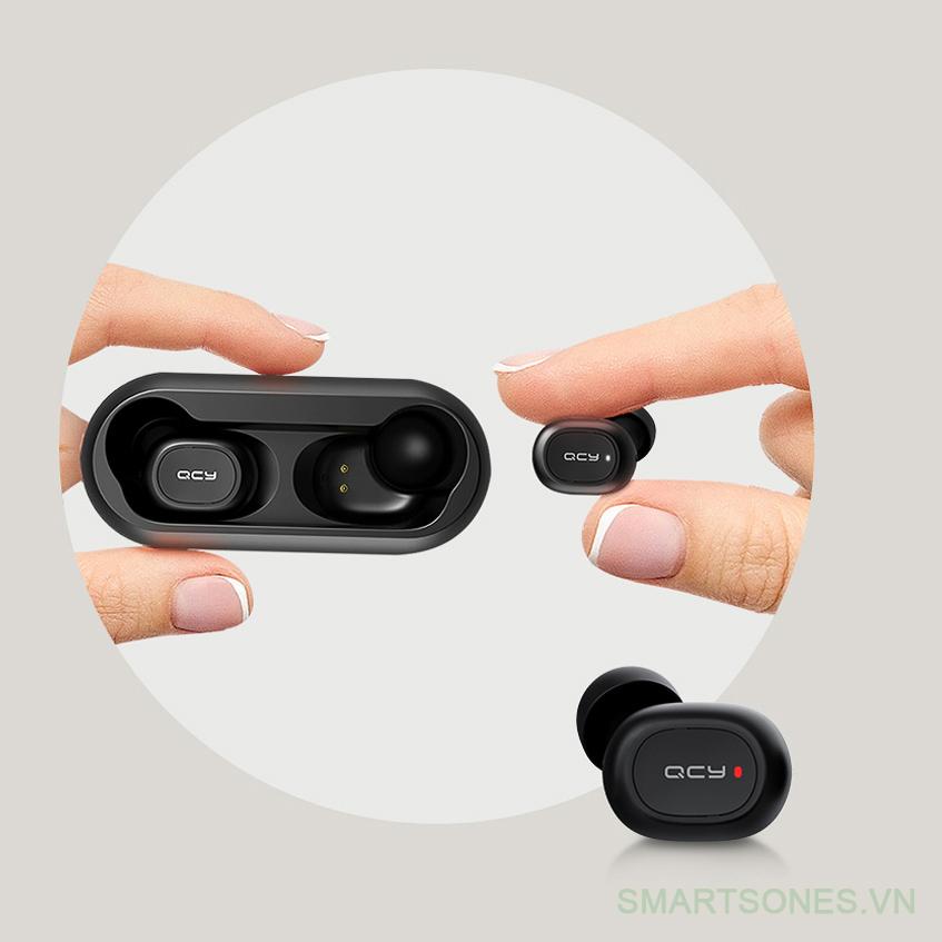 Tai nghe True Wireless QCY T1C Bluetooth V5.0