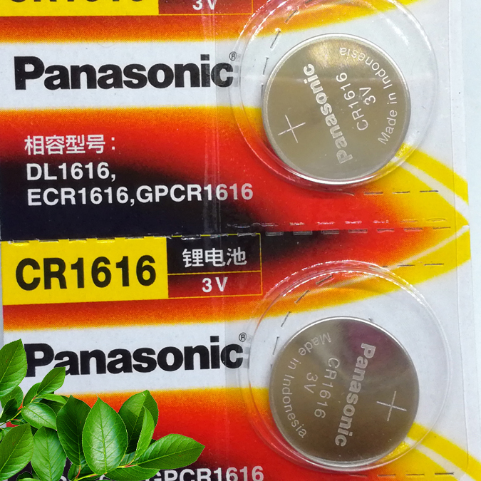2 viên Pin CR1616 panasonic 3v, Pin Remote CR1616