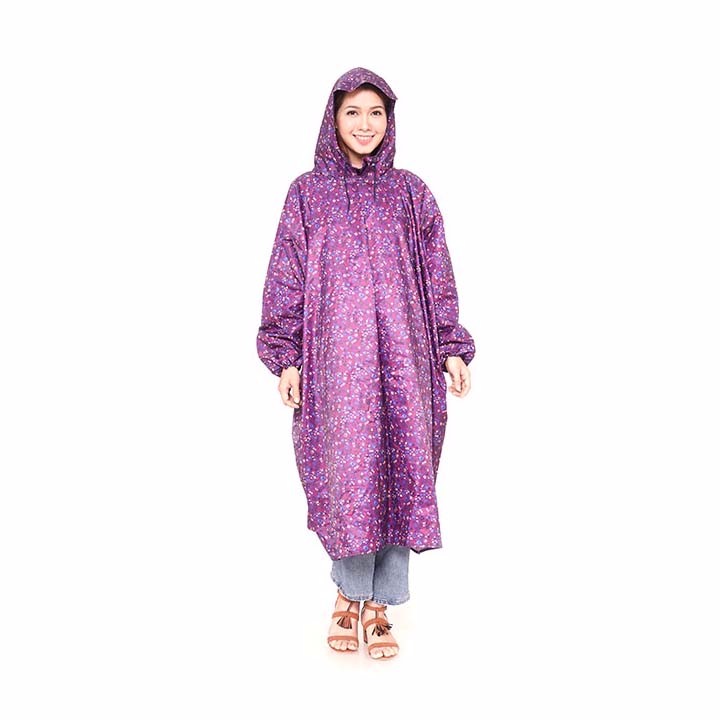 [HCM]Áo mưa bít vải dù siêu nhẹ ( họa tiết ngẫu nhiên)