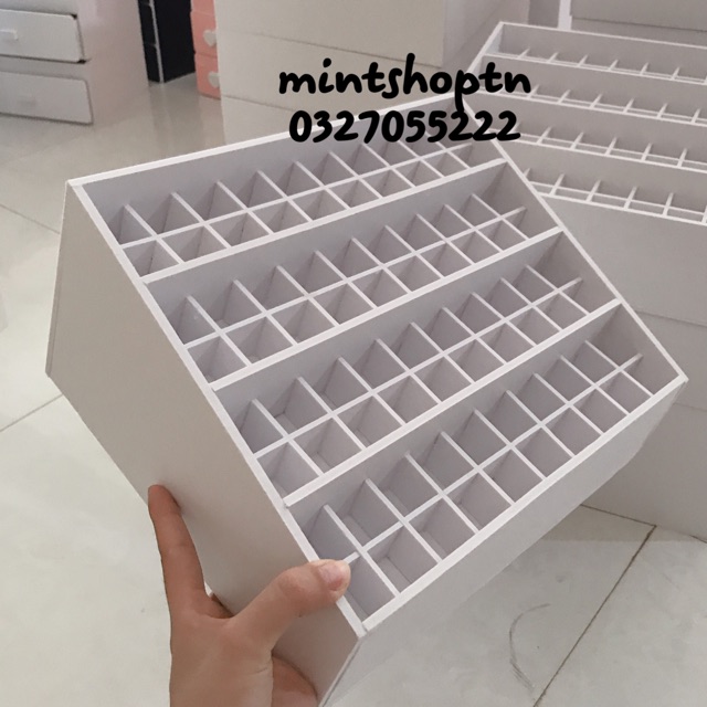 Khay son 80 ô phân tầng tiện dụng