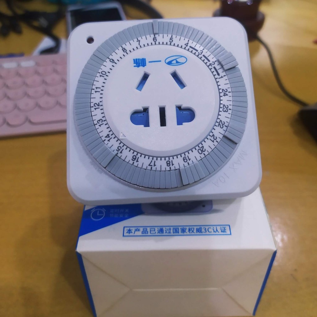 Ổ cắm hẹn giờ chỉnh cơ dành cho hồ cá