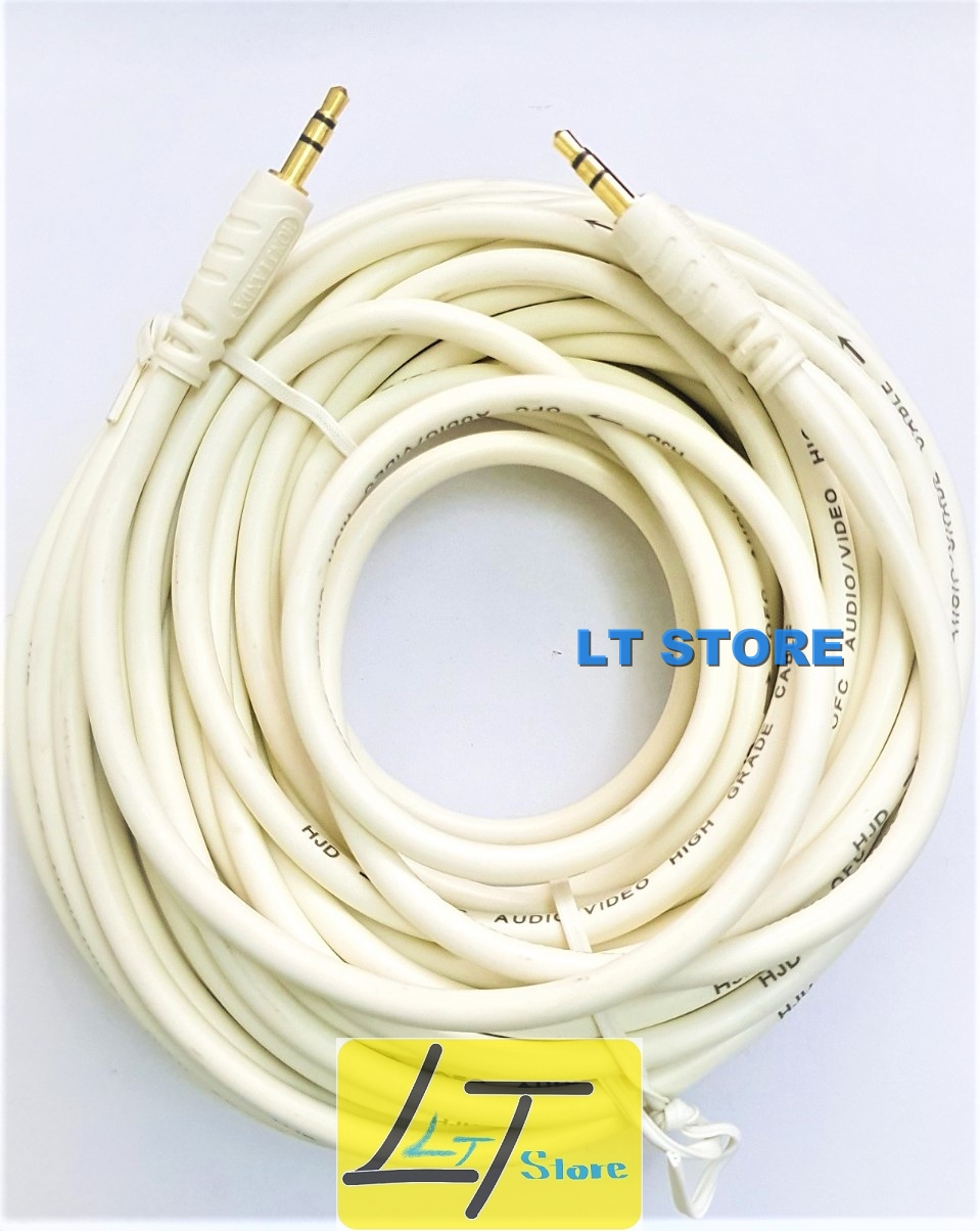 Dây cáp loa 2 đầu 3.5 dài 10M cao cấp