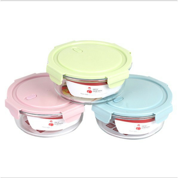 Hộp thủy tinh đựng thực phẩm 950ml_800ml nắp xanh