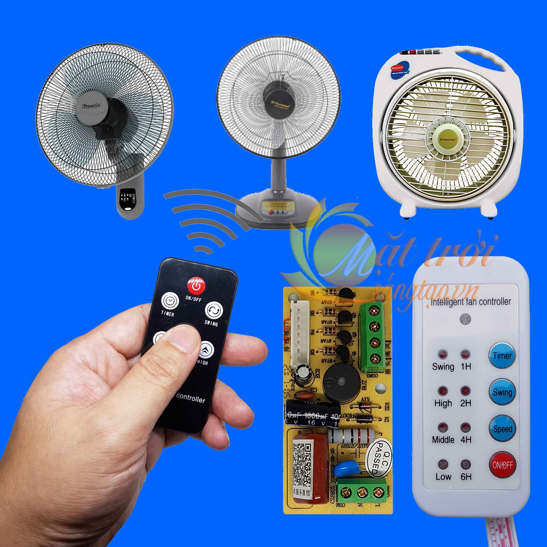 Vỉ mạch điều khiển quạt V2 SunTech