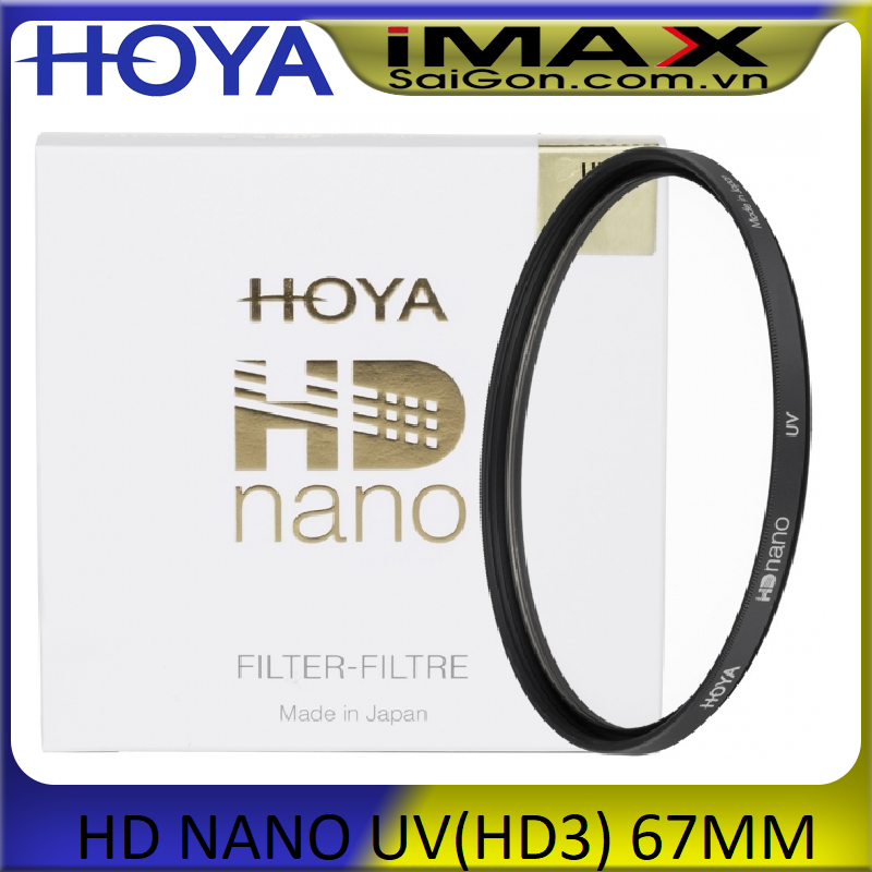 KÍNH LỌC FILTER HOYA HD NANO UV(HD3) 67MM