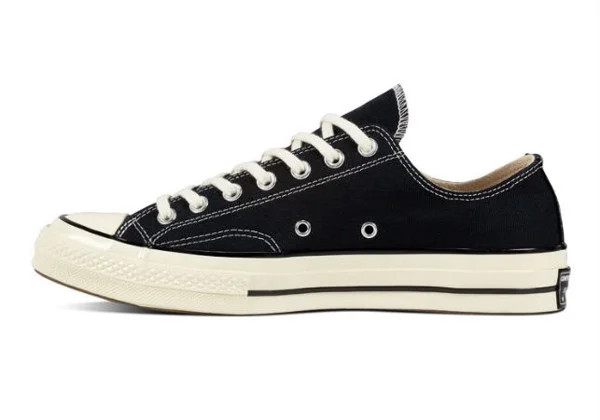 Giày thể thao nam nữ Cv 1970S black low (cv 1970s đen thấp cổ+ túi c0.nverse+ tất+ Bill)