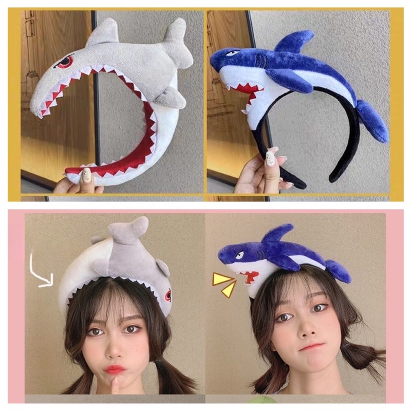 Cute Headband, Shark Headband