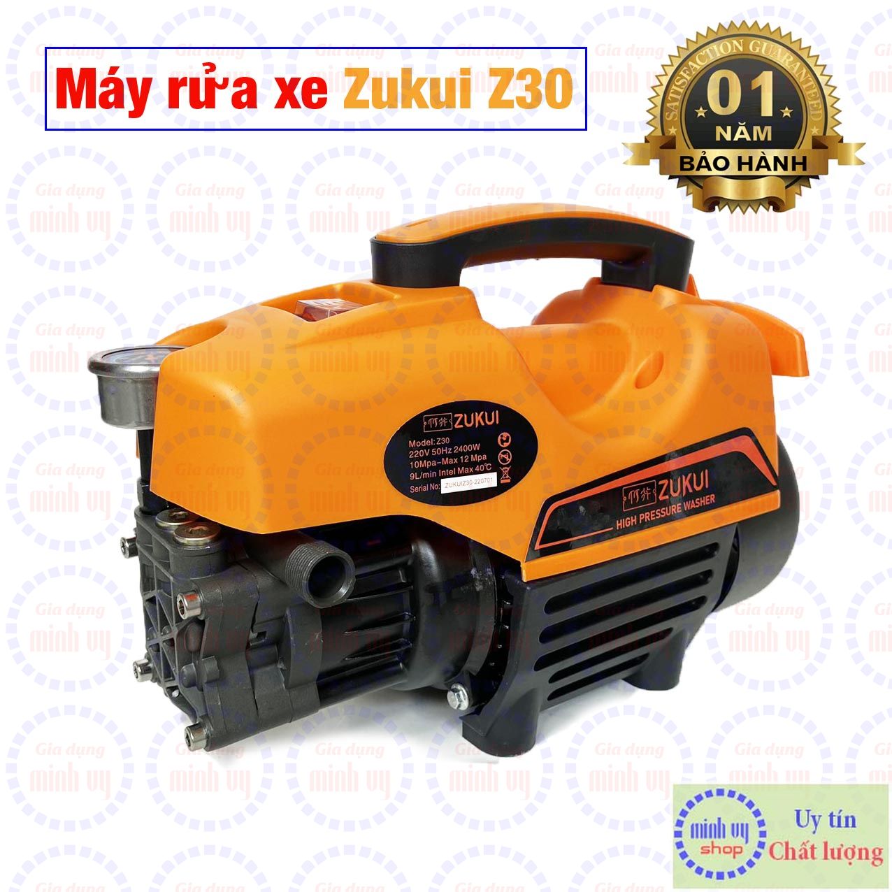 Máy xịt rửa mini Zukui S2- Zukui Z30 - 2000W