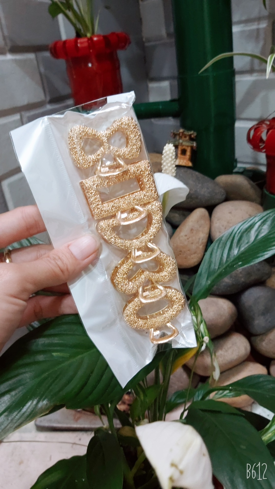 Set 5 kẹp tóc đính đá siêu xinh