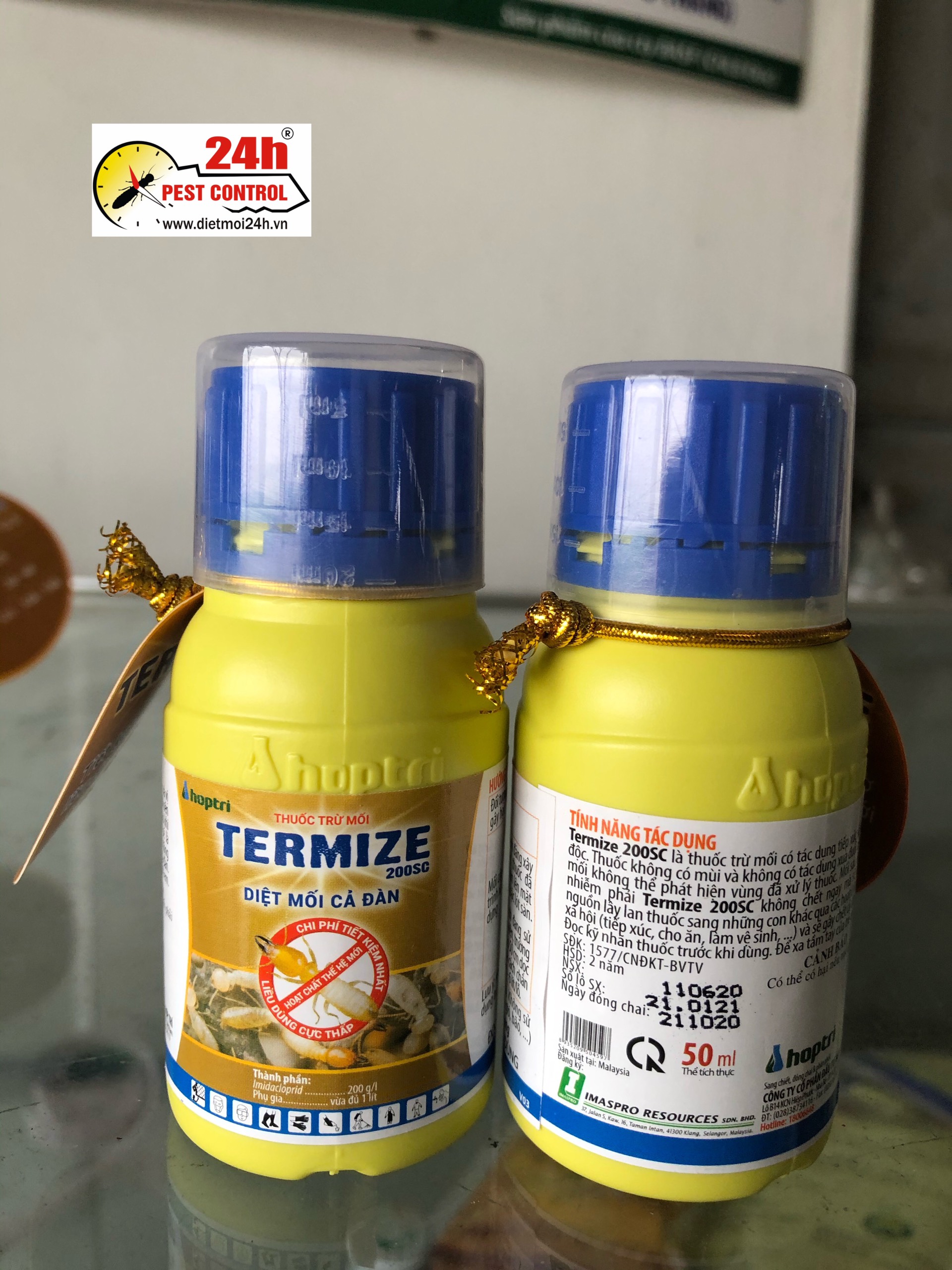 Thuốc diệt mối thế hệ mới Termize diệt mối cả đàn hiệu quả chai 50ml