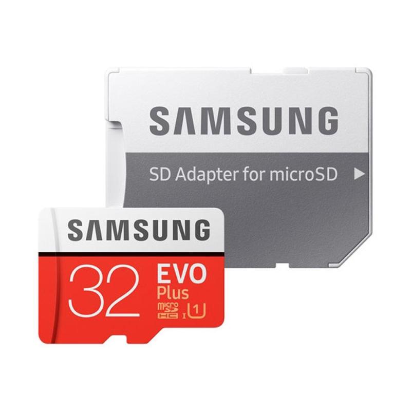 Thẻ nhớ Samsung MicroSDHC EVO Plus Adapter (Màu đỏ)