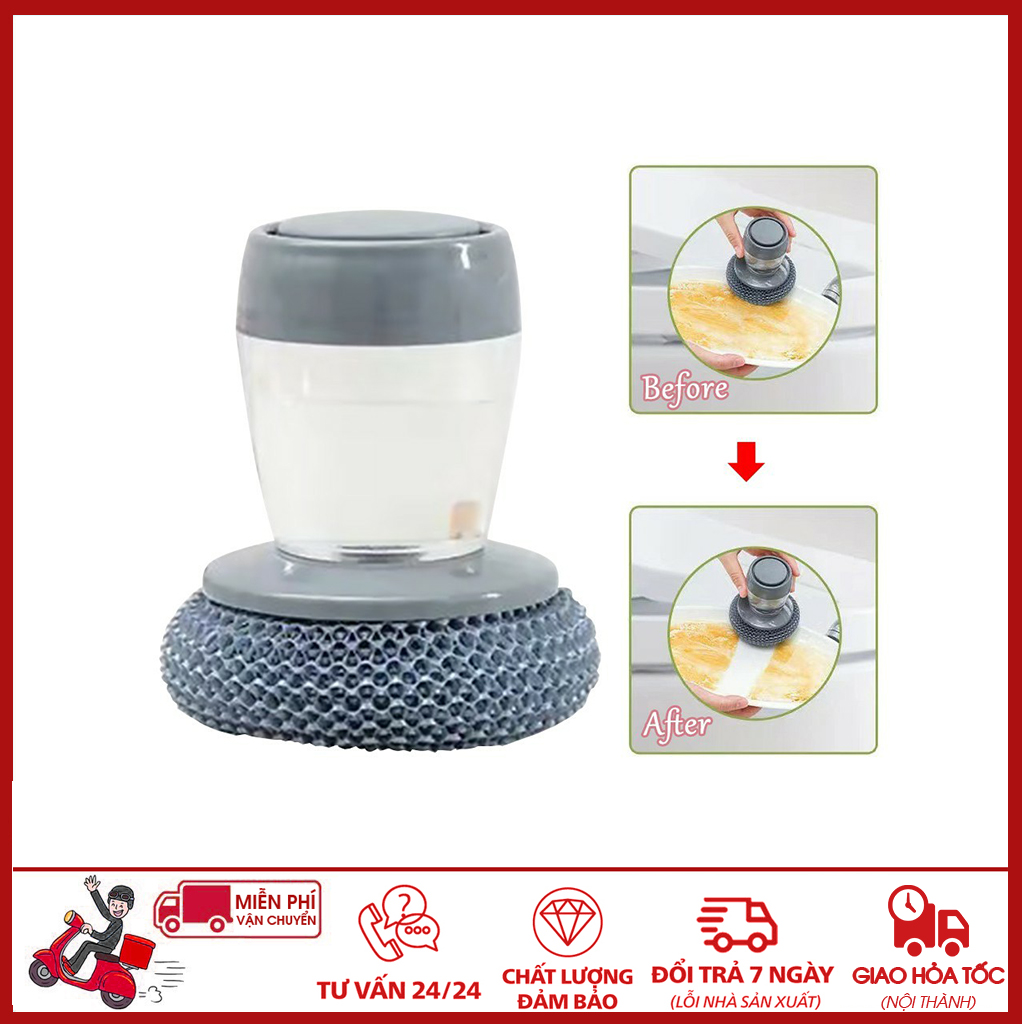 ⛔giadunghoalong⛔ cọ xoong, nồi có bình chứa