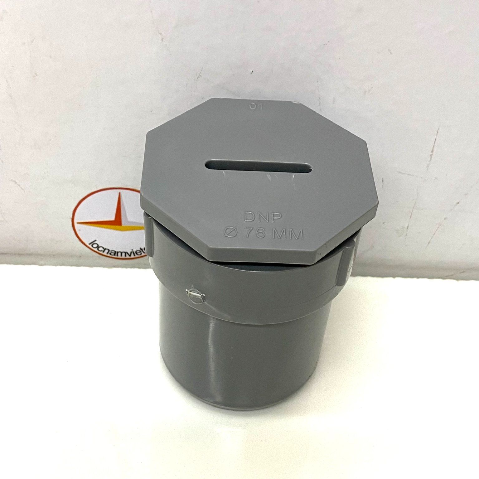 Bít xả ren trong 76 nhựa pvc –bxrt76