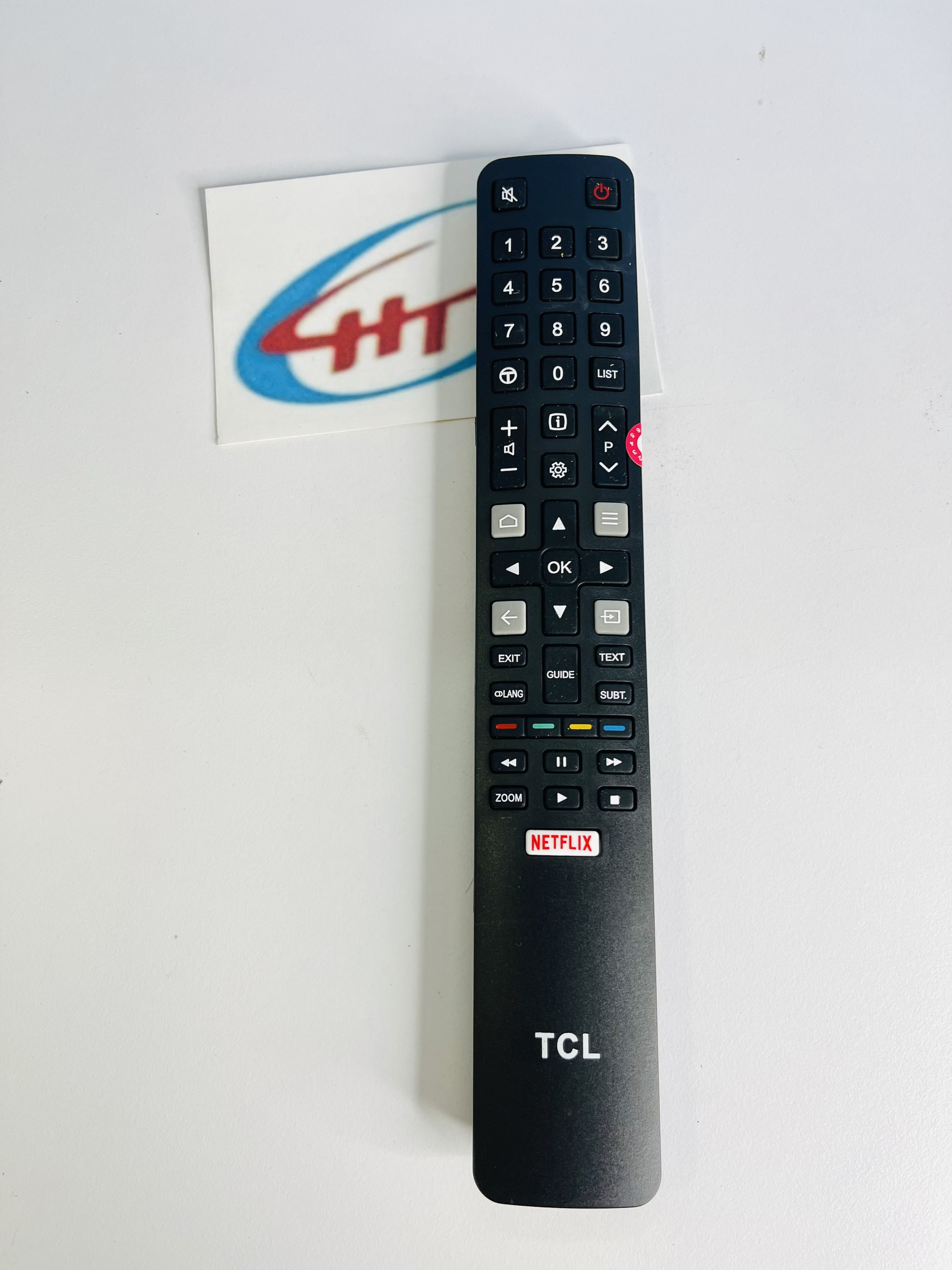 Remote Tivi TCL ốm dài Netflix