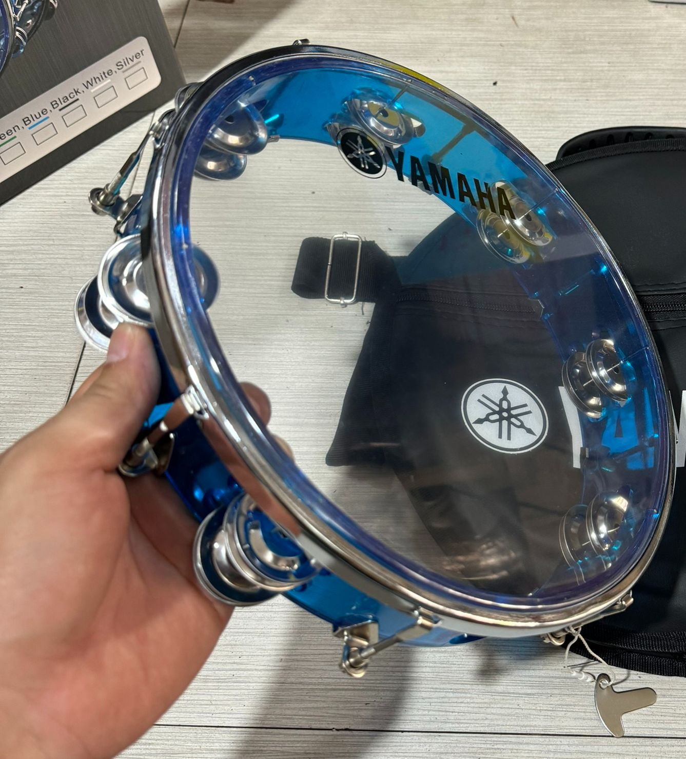 Trống lắc tay Tambourine Yamaha