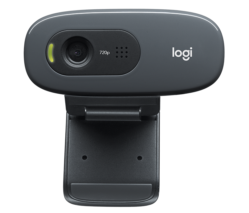 Webcam Logitech C270 HD - Dành cho Gọi Video góc rộng với micro giảm tiếng ồn và tự động chỉnh sáng, cắm và sử dụng ngay