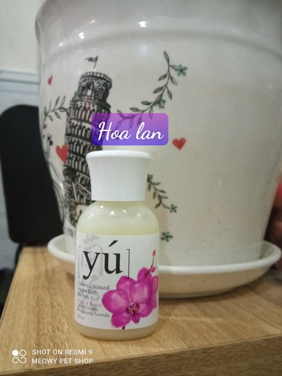 Sữa tắm Yu chó mèo 30ML