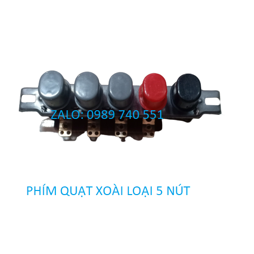 Phím quạt cây quạt bàn - Phím quạt điện 4 và 5 nút