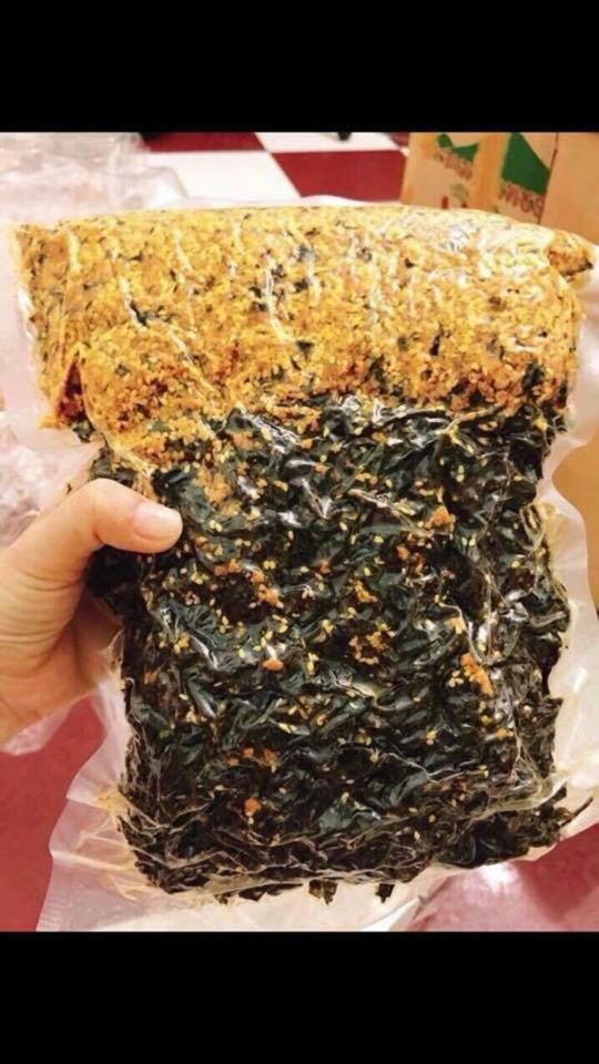 Rong biển cháy tỏi hủ 150g